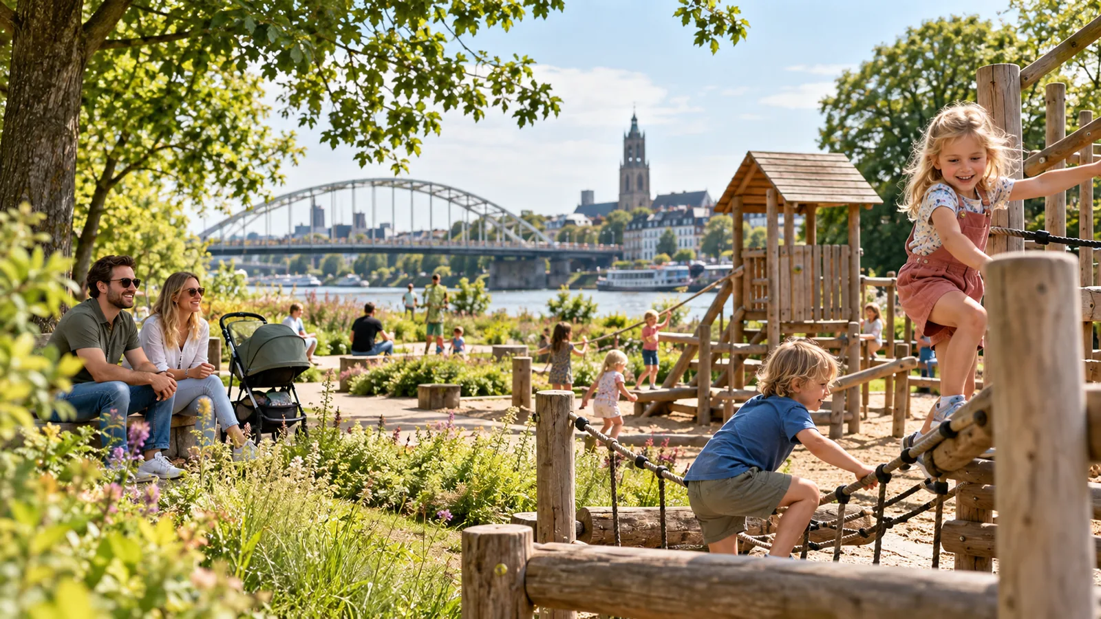 Actief met kinderen in Arnhem-Zuid in Arnhem-Zuid